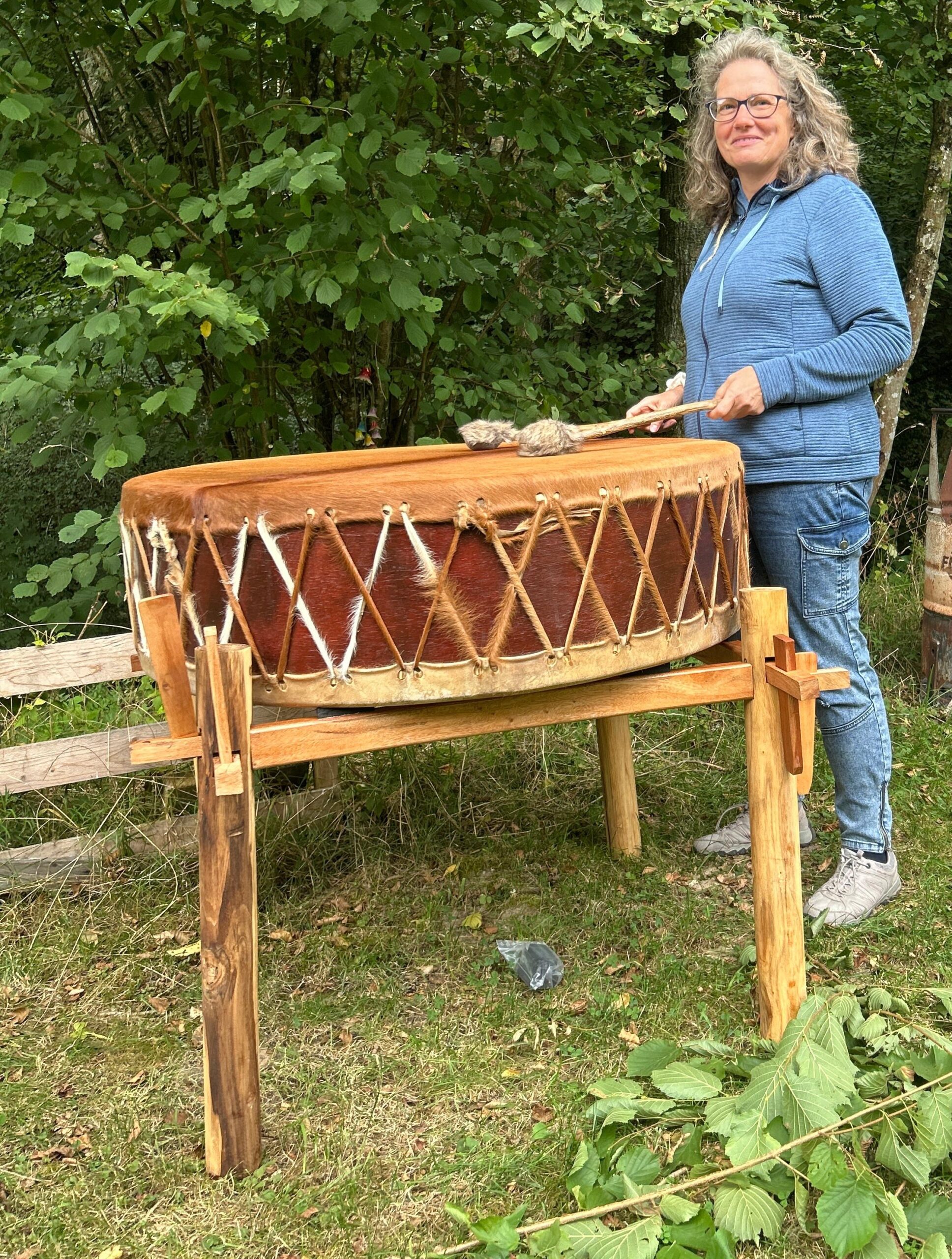 Sabine  mit Motherdrum