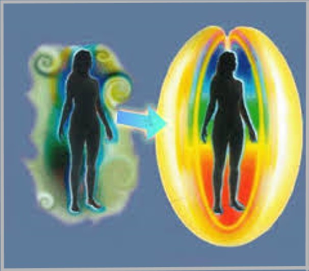 Aura, erst verletzt, dann geheilt